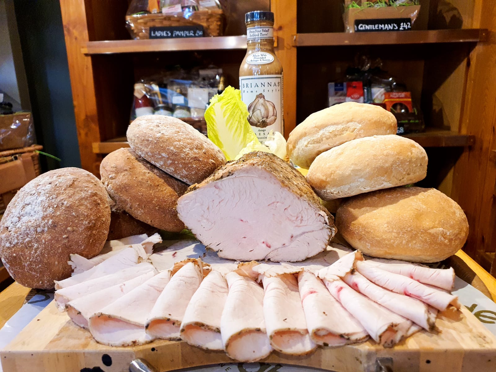 Slice n' Serve Roast Cob Menu - 12 Guests @ £6.50 Per Person
