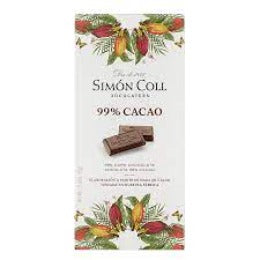 Simon Coll 99% Cacao Dark Bar 85g