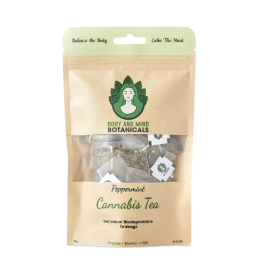 Cannabis Teabags with Peppermint