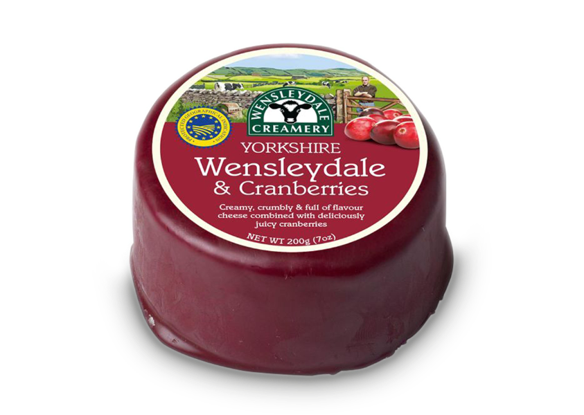 Yorkshire Wensleydale & Cranberry 200g